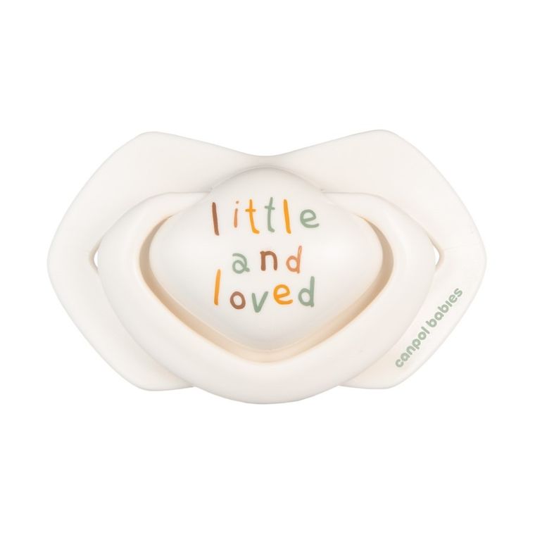 Canpol babies, Dogs, smoczek silikonowy, symetryczny, 0-6 m, 2 szt.