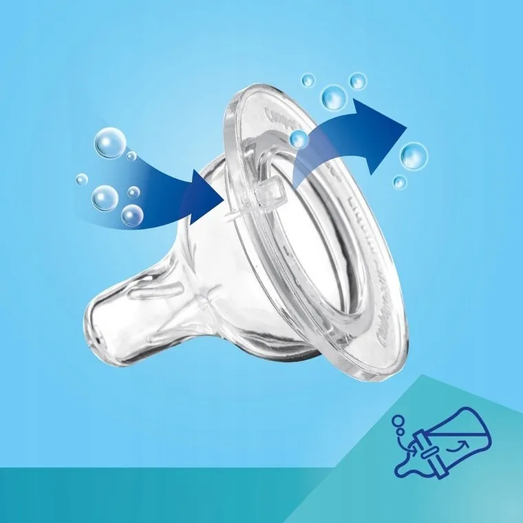 Canpol babies, EasyStart, Bonjour Paris, butelka antykolkowa, różowa, 300 ml