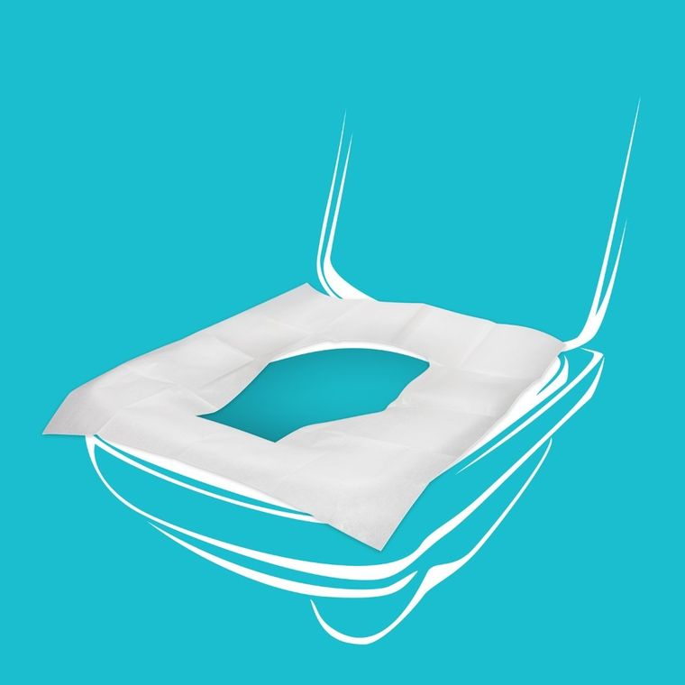 Canpol babies, jednorazowe spłukiwalne nakładki na toaletę, 10 szt.