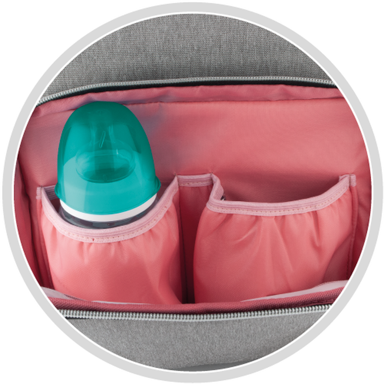 Canpol babies, plecak do wózka, czerwony