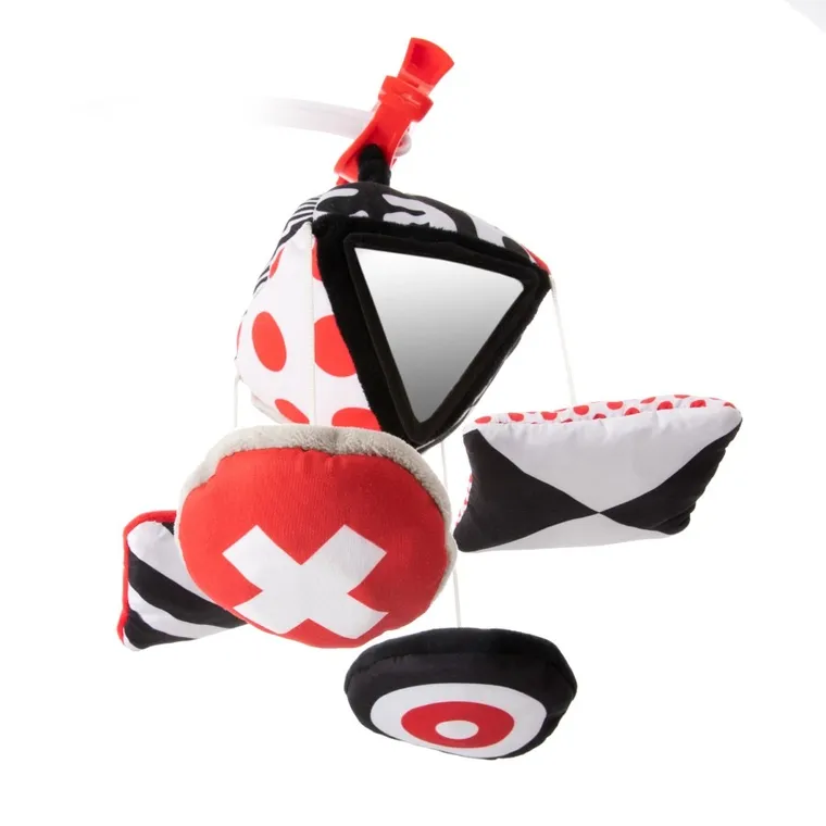 Canpol babies, Sensory Toys, kontrastowa karuzelka podróżna do wózka i fotelika