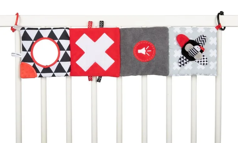 Canpol babies, Sensory Toys, kontrastowa książeczka edukacyjna