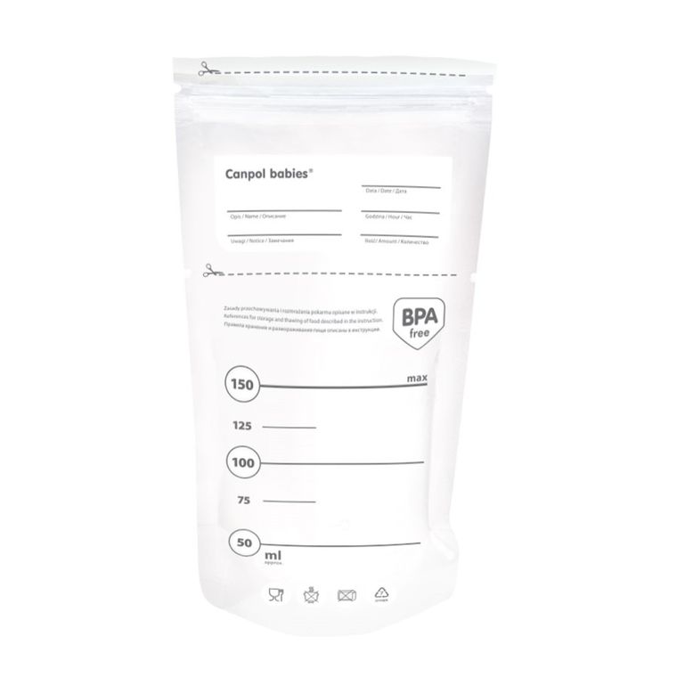 Canpol babies, Torebki do przechowywania pokarmu