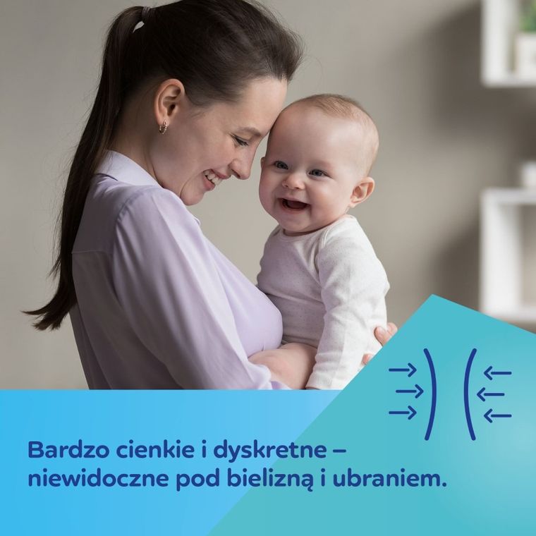 Canpol babies, ultrachłonne wkładki laktacyjne 3D, czarne, 60 szt.