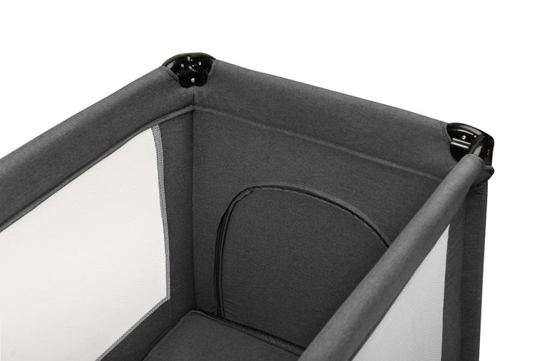 Caretero, Basic, łóżeczko turystyczne, Graphite