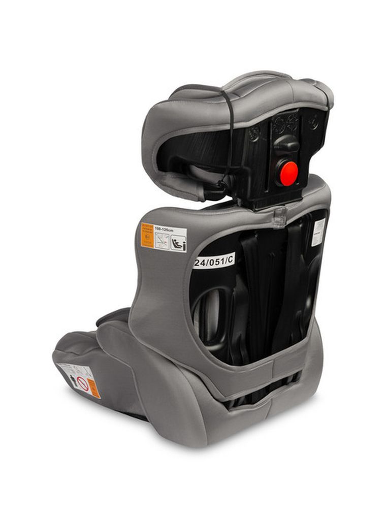 Caretero, Falcon i-Size, fotelik samochodowy, graphite, 76-150 cm