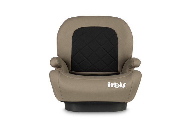 Caretero, Irbis, fotelik samochodowy, podstawka, i-Size, beige, 125-150 cm