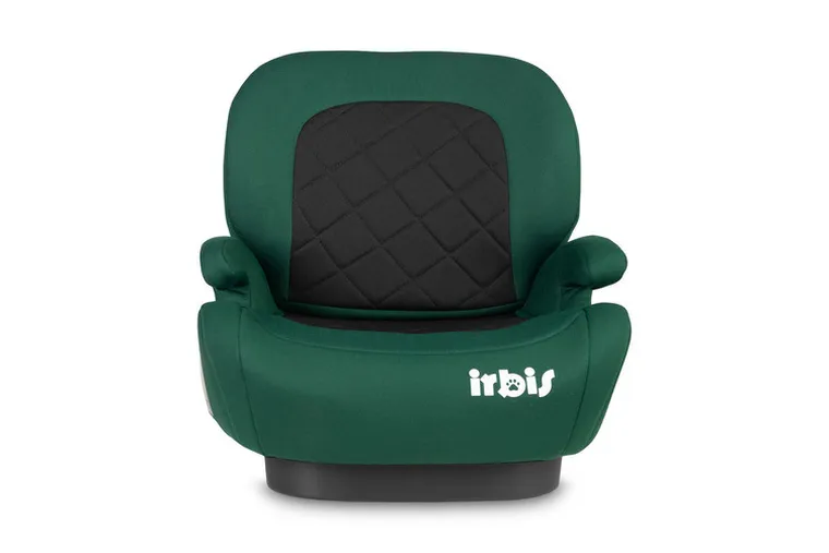 Caretero, Irbis, fotelik samochodowy, podstawka, i-Size, emerald, 125-150 cm