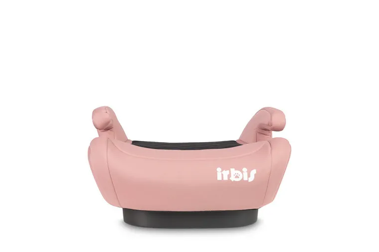 Caretero, Irbis, fotelik samochodowy, podstawka, i-Size, pink, 125-150 cm