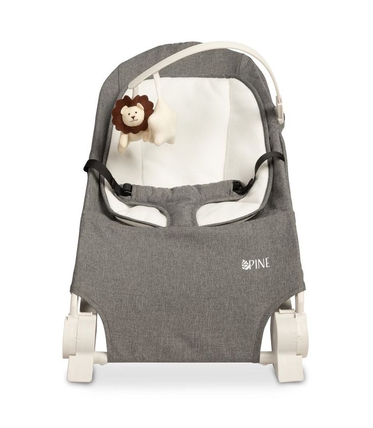 Caretero, Pine, leżaczek, Grey