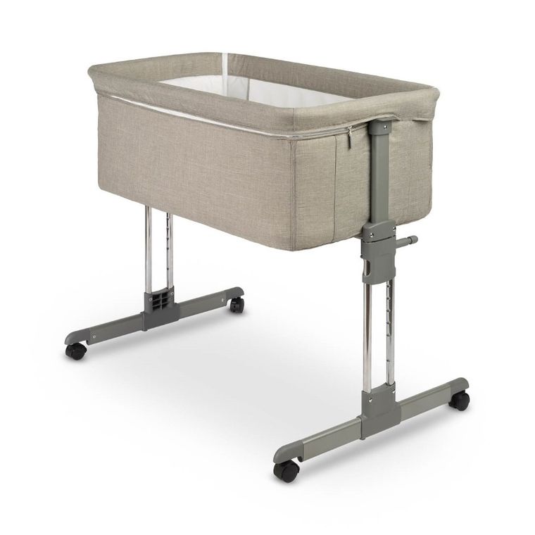 Caretero, Sleep2gether, łóżeczko dostawne, grey