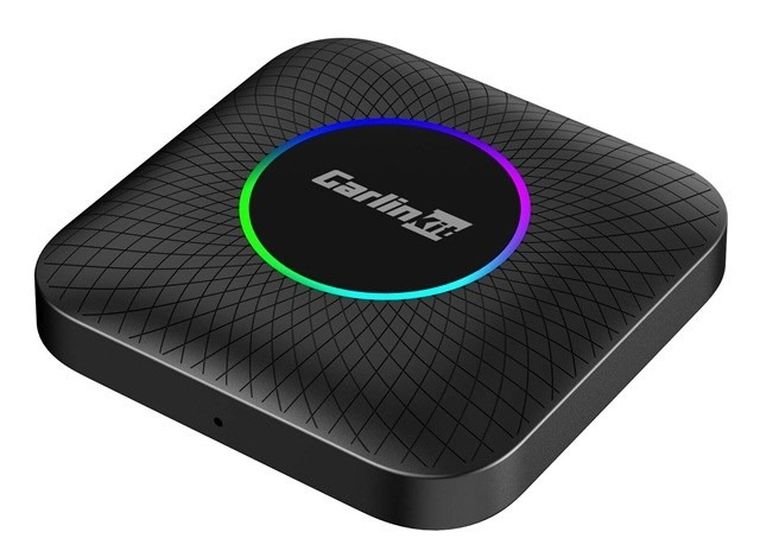 Carlinkit, adapter, Ambient 8GB+128GB, Android 13- 8G/128G, Carplay I Android Auto, czarny
