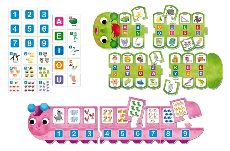 Carotina, ABC-123, układanka