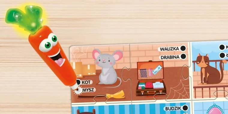 Carotina, ABC i pierwsze słowa, gra edukacyjna