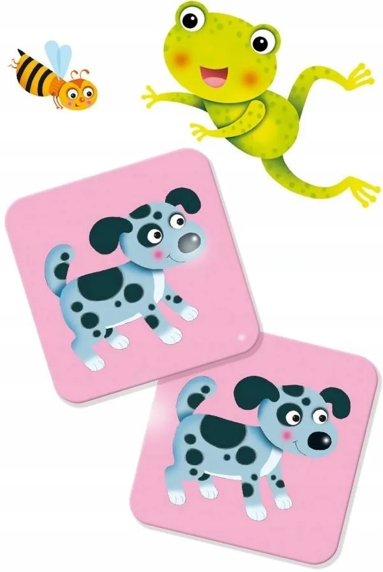 Carotina Baby, Memo, Zwierzęta, gra logiczna