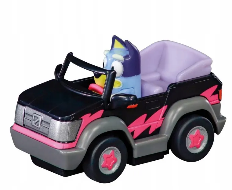 Carrera First, Bluey & Bingo Race, tor wyścigowy z pojazdami, 2,4m