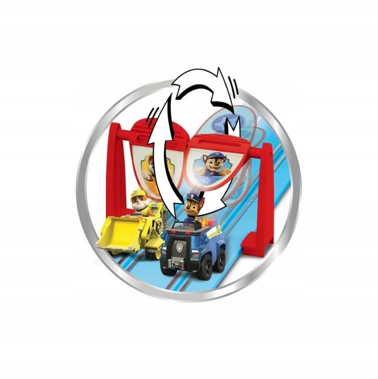 Carrera First, Psi Patrol, On the Double, tor wyścigowy z pojazdami, 2,9m