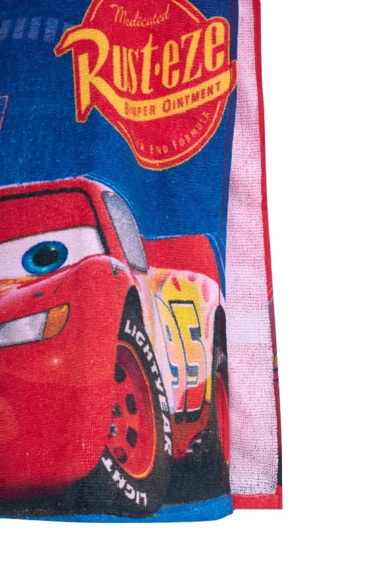 Cars, poncho, okrycie kąpielowe, 55-110 cm