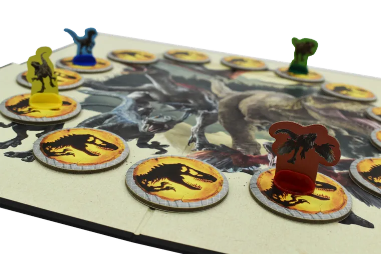 Cartamundi, Modern Classics, Jurassic World, Dino Chase, gra planszowa