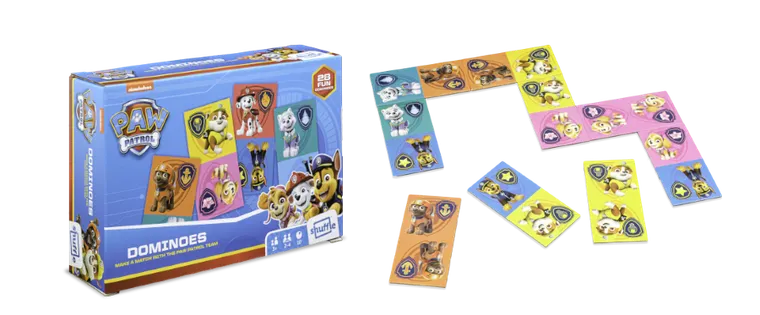 Cartamundi, Psi Patrol, Domino, gra logiczna