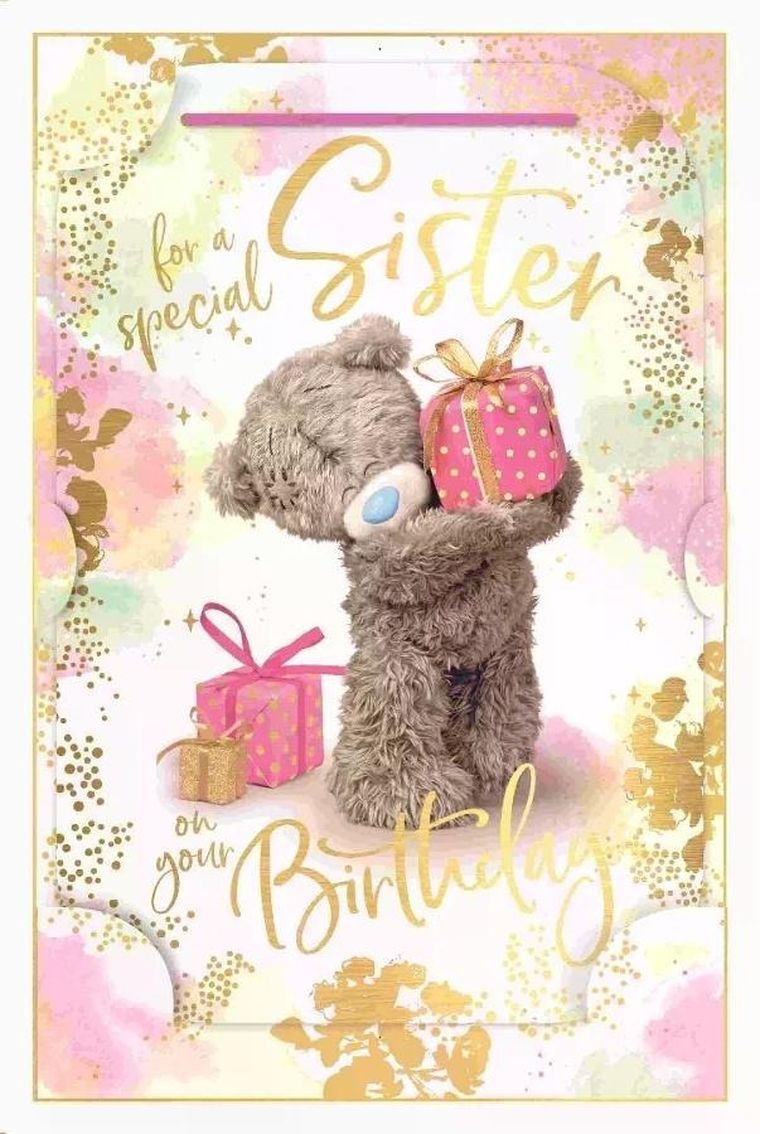 Carte Blanche, karnet holograficzny 3D, for a special sister