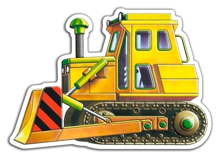 Castorland, Pojazdy, puzzle maxi, konturowe, 4w1