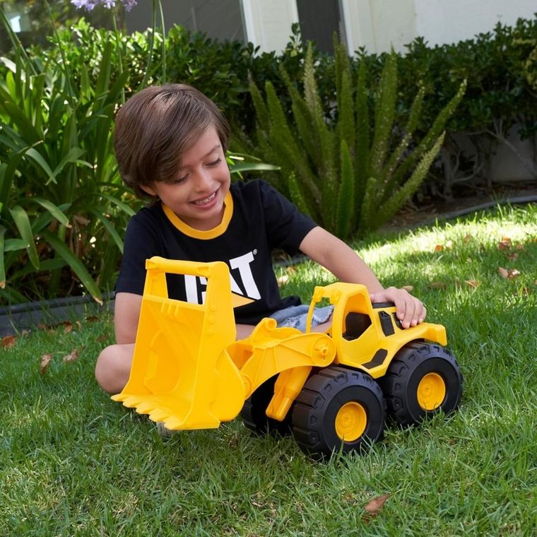 CAT, ładowarka kołowa, duży pojazd budowlany