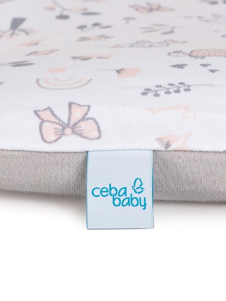 Ceba Baby, Bird World, pokrowiec na przewijak miękki, 75-72 cm, 2 szt.