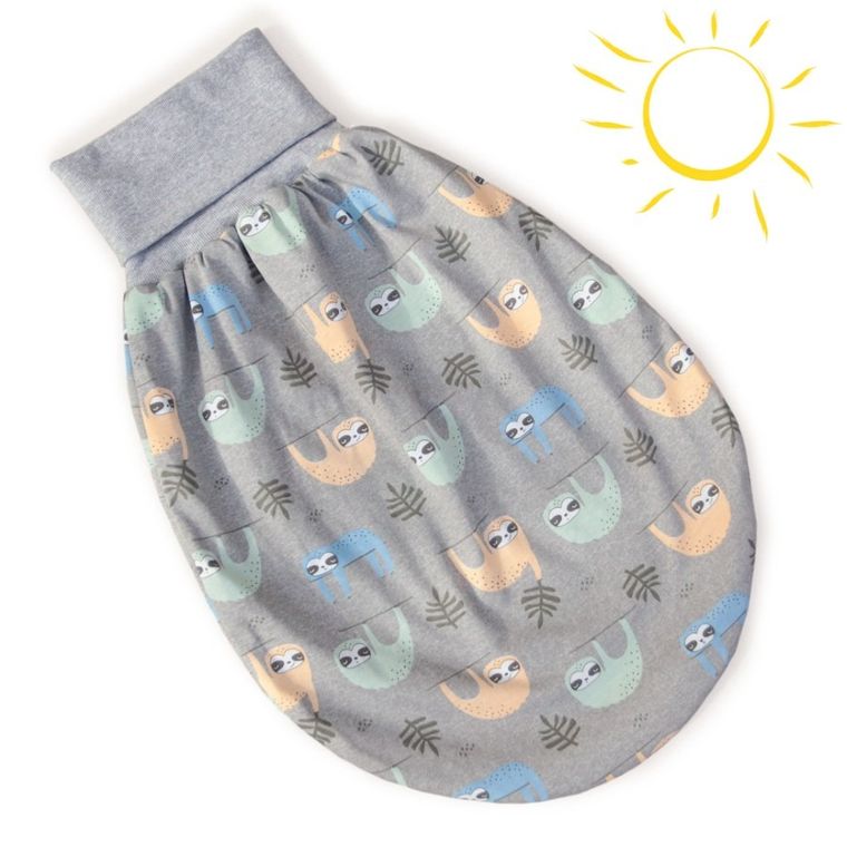 Ceba Baby, Candy Andy, Lazy, śpiworek niemowlęcy, jasnoszary, 0-18 m