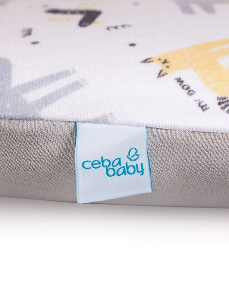 Ceba Baby, Elephant, pokrowiec na przewijak miękki, 85-72 cm, 2 szt.