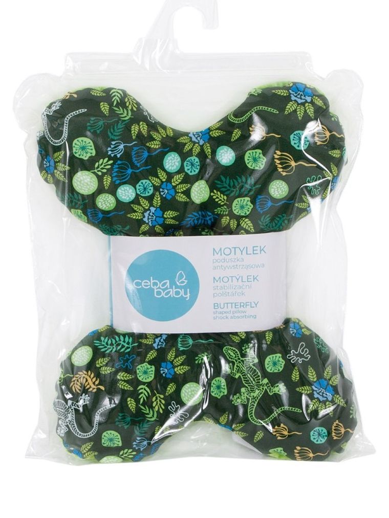 Ceba Baby, Nature Gekon, poduszka antywstrząsowa, motylek