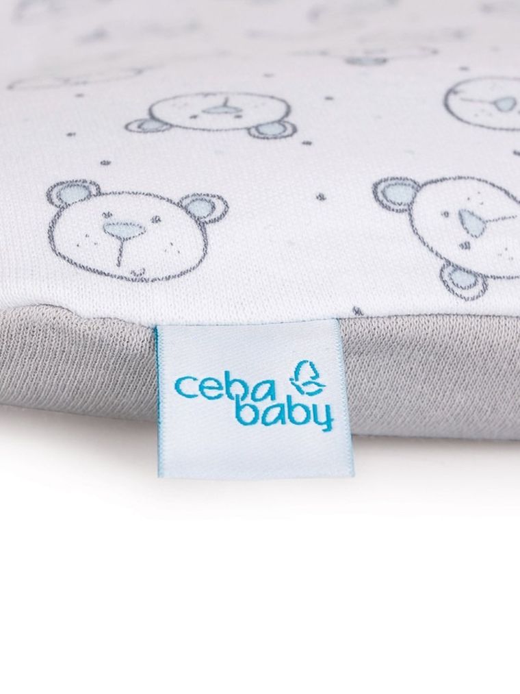 Ceba Baby, Teddy Bear, pokrowiec na przewijak miękki, 50-70 cm, 2 szt.