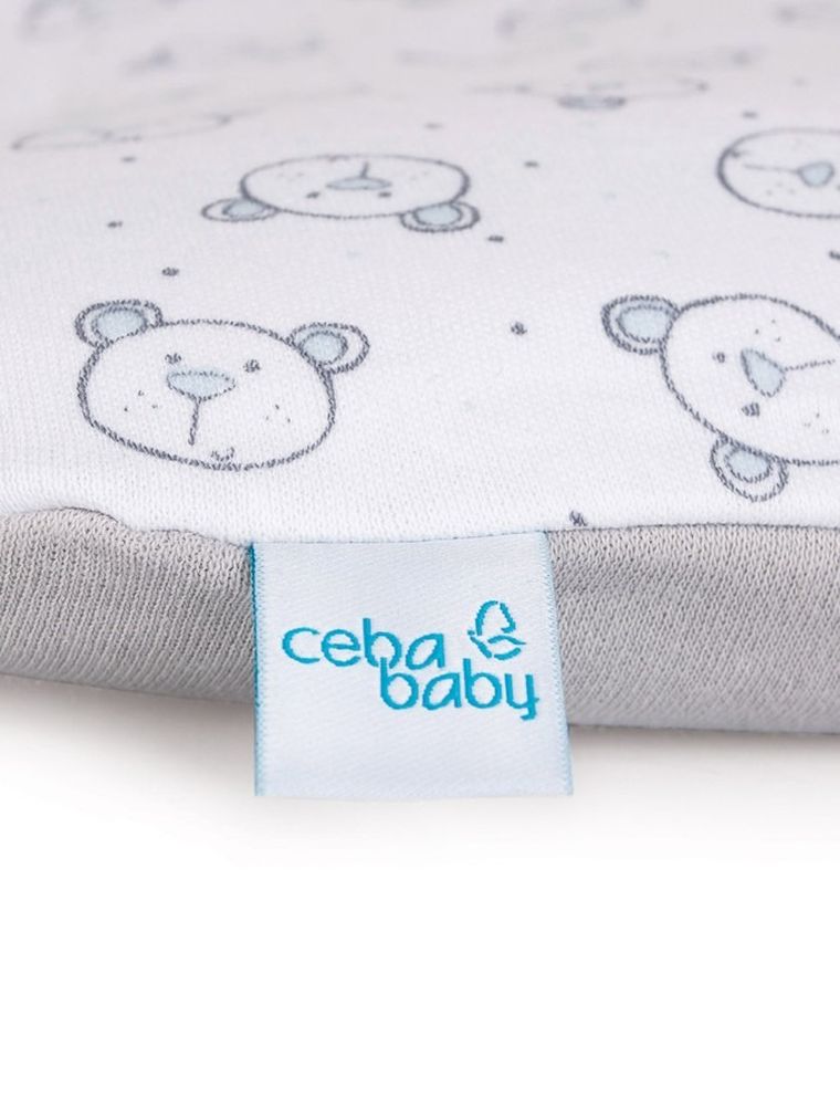 Ceba Baby, Teddy Bear, pokrowiec na przewijak miękki, 75-72 cm, 2 szt.