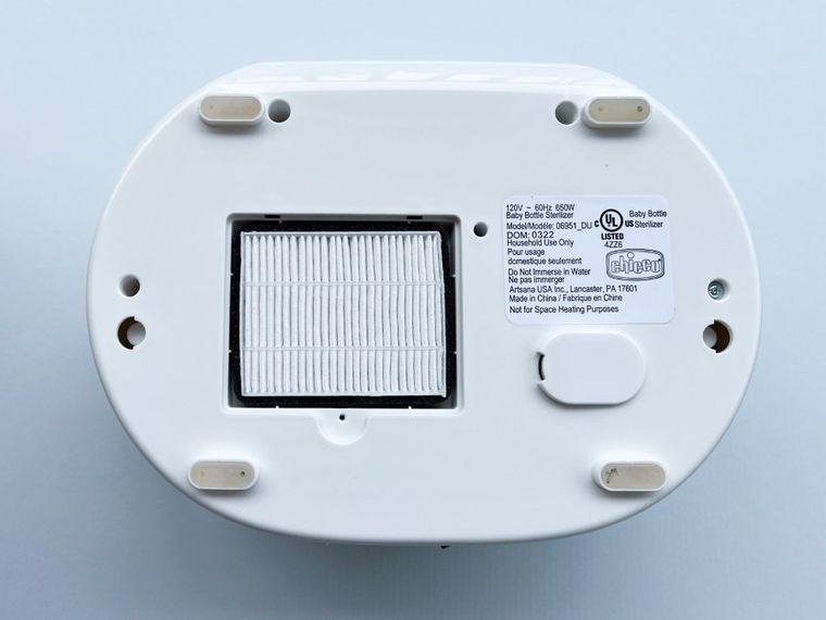 Chicco, All in One, filtr powietrza do sterylizatora z suszarką