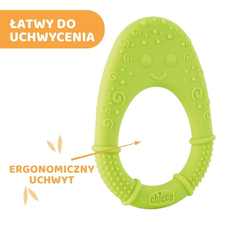 Chicco, Avokado, gryzak miękki, zielona