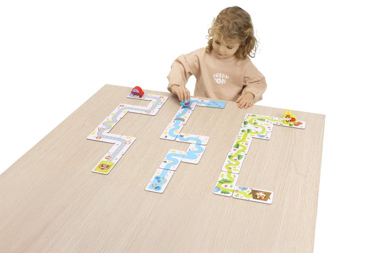 Chicco, Baby Sense & Focus, Domino Odkrywcy Natury, gra logiczna