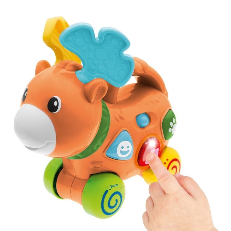 Chicco, Baby Sense & Focus, Łoś, zabawka interaktywna