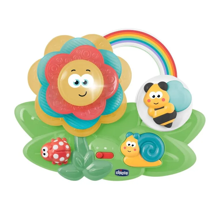 Chicco, Baby Sense & Focus, Sensoryczny kwiatek, zabawka edukacyjna