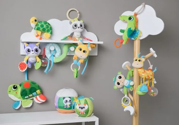 Chicco, Baby Sense & Focus, szeleścik, żółw