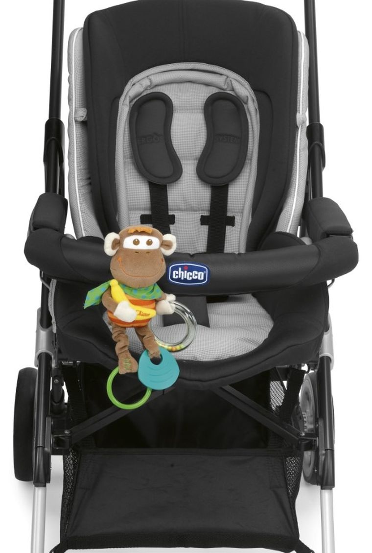 Chicco, Baby Senses, Wibrująca Małpka, gryzak
