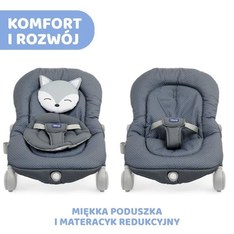 Chicco, Balloon, leżaczek, Foxy