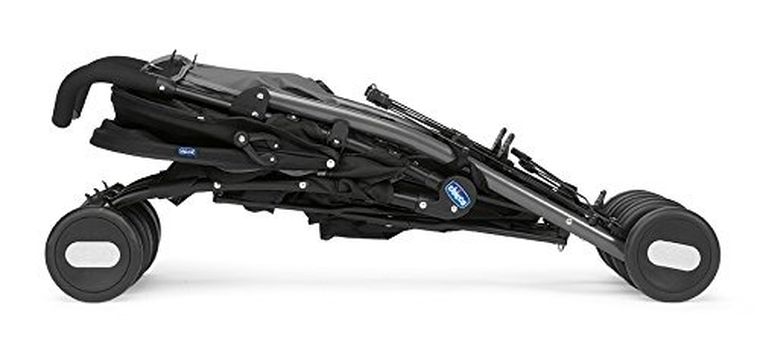 Chicco, Echo, wózek bliźniaczy, Coal