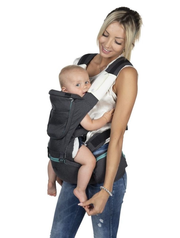 Chicco, Hip Seat, nosidełko, Pirate Black