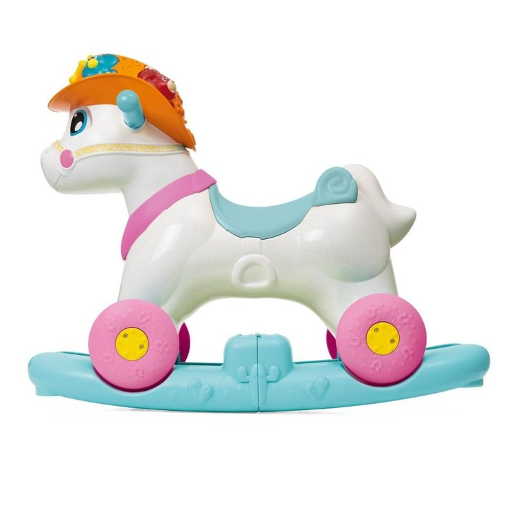 Chicco, Move & Grow, Miss Baby Rodeo, elektroniczny jeździk 3w1