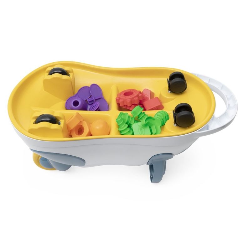 Chicco, Move & Grow, Panda, Jeździk 3w1 z funckją taczki i pojemnika na zabawki