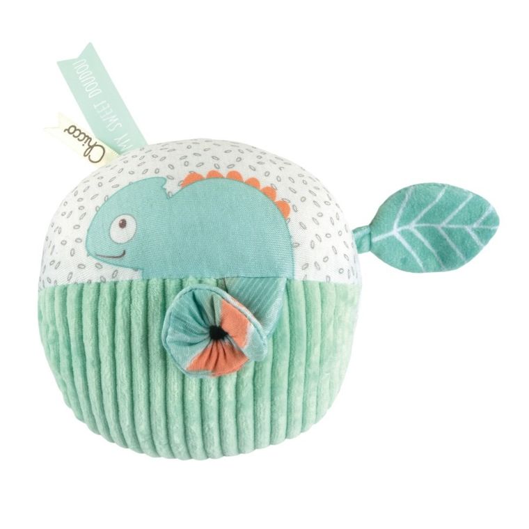 Chicco, My Sweet Dou Dou, miękka piłka, kameleon i panda