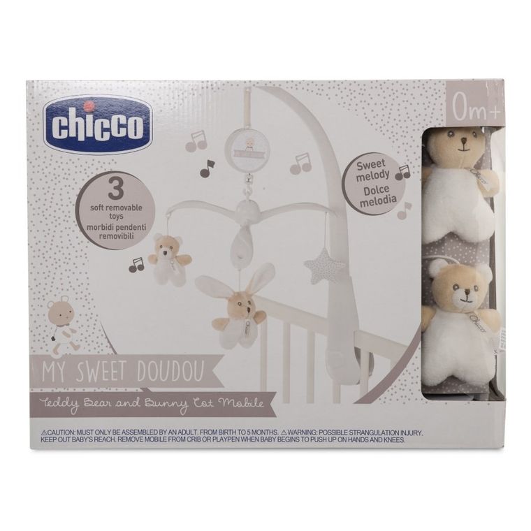 Chicco, My Sweet Dou Dou, Miś&Króliczek, karuzela