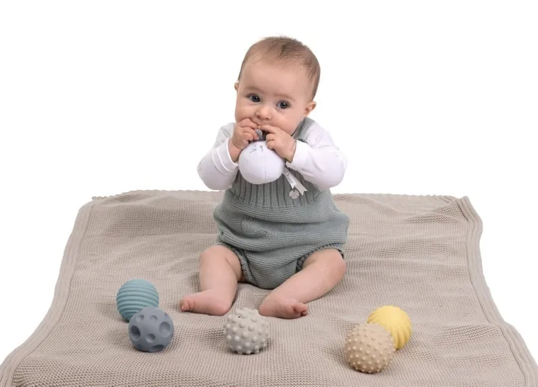 Chicco, My Sweet Dou Dou, zestaw piłeczek sensorycznych