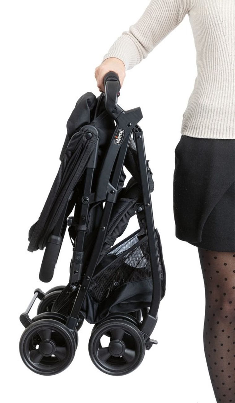 Chicco, Ohlalà 3, wózek spacerowy, Jet Black