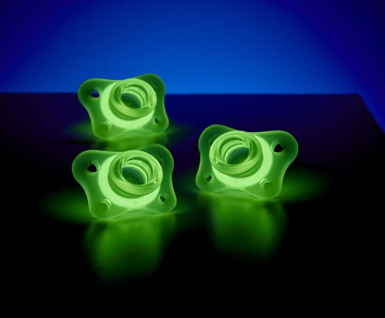 Chicco, PhysioForma Mini Soft, smoczek uspokajający, silikonowy, lumi, 2-6m, 2 szt.